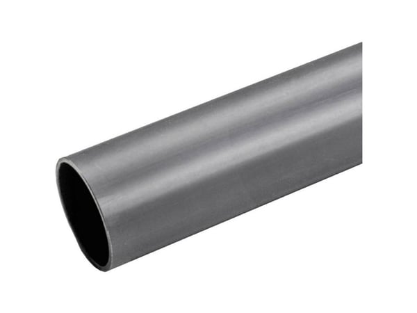 Fiap 2497, Viemäriputki, Harmaa, Polyvinyylikloridi (PVC), 10 bar, 100 cm, 1,01 kg