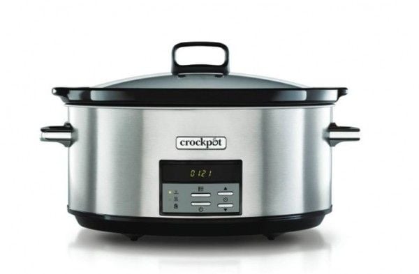 Crock-Pot CSC063X langtidskoker 7,5 L 320 W rustfritt stål, svart