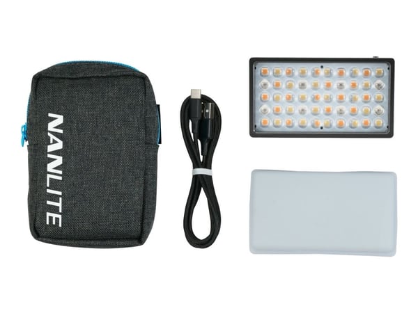 NanLite LitoLite 5C RGBWW - Lampehode - 1 hoder - LED - DC