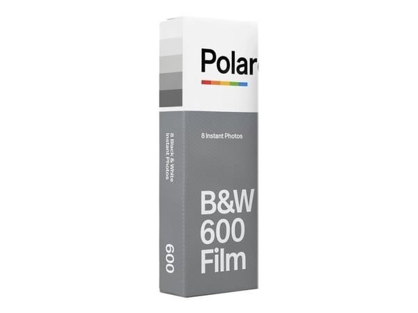 Polaroid - Mustavalkoinen pikafilmi - 600 - ASA 640 - 8 laukausta