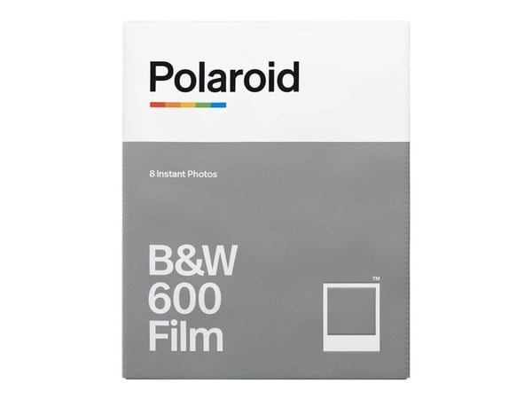 Polaroid - Mustavalkoinen pikafilmi - 600 - ASA 640 - 8 laukausta