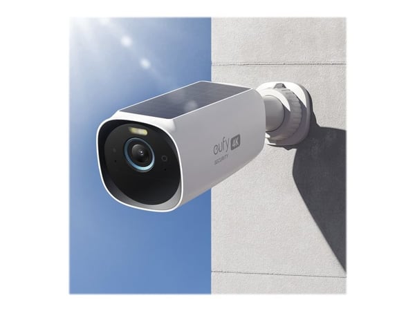 Eufy S330 eufyCam (eufyCam 3) - Nettverksovervåkingskamera - utendørs - værbestandig - farge (Dag og natt) - 8 MP - 3840 x 2160 - 4K - lyd - trådlø...