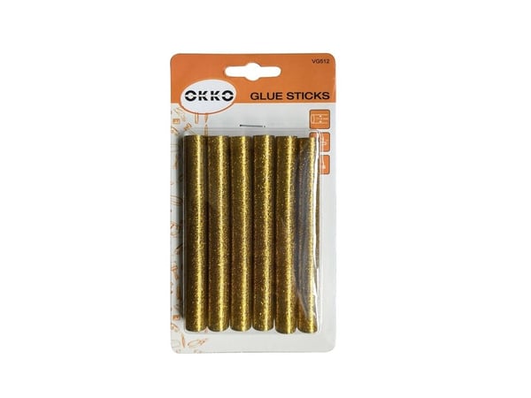 Glue stick Okko, 100 mm x 11.2 mm, 6 pcs