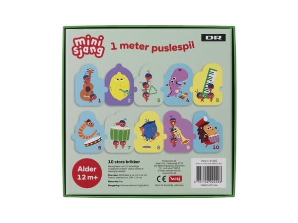 DR Brush 1 metrin palapeli, 10 kpl