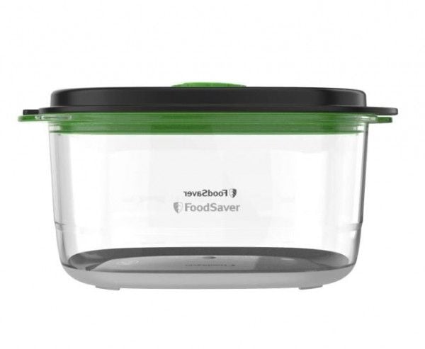 FoodSaver FFC022X, Boks, Oval, 1,2 l, Svart, Gjennomsiktig, 1 stykker