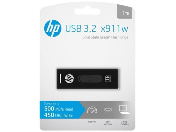 Pendrive 1TB HP USB 3.2 USB HPFD911W-1TB