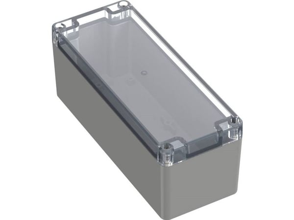 TRU COMPONENTS TC-10860964 universal-kabinett 191,80 x 75,10 x 75,30 ABS-PC lys grå 1 stk