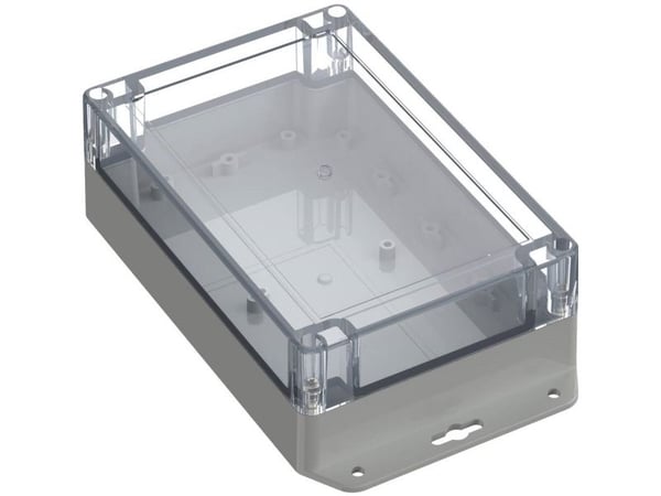 TRU COMPONENTS TC-10860900 flensskap 179,90 x 119,90 x 60,20 ABS-PC lys grå (1 stk.)