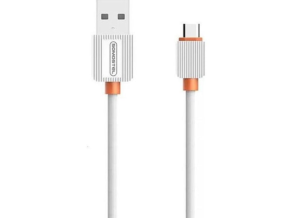 SOMOSTEL SMS-BP03, 1 m, USB A, USB C, Valkoinen