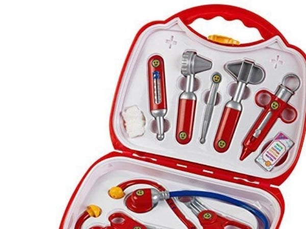 Theo Klein Doctor case, Gutt/Jente, Rød