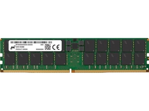 Micron - DDR5 - modul - 64 GB - DIMM 288-PIN - 4800 MHz / PC5-38400 - CL40 - 1,1 V - registrert - ECC