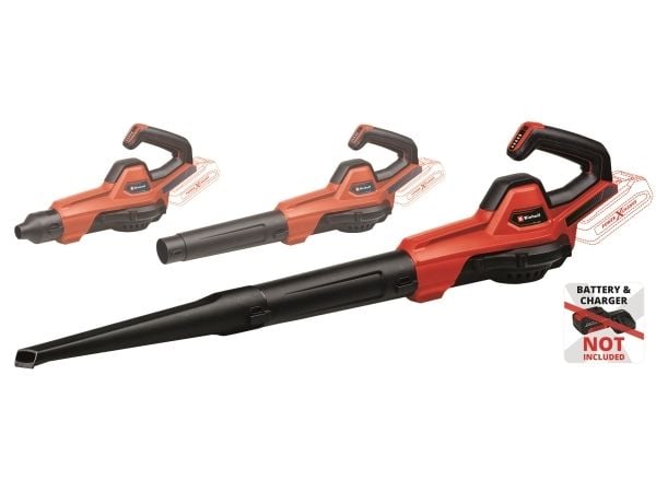 Einhell GE-UB 18/250 Li E-Solo, Håndholdt løvblåser, 250 km/t, 120 m³/t, Blåsende, Svart, Oransje, 15000 RPM - SOLO