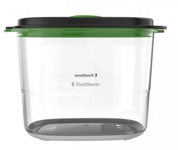 FoodSaver FFC023X, Laatikko, Ovaali, 1,8 L, Musta, Läpinäkyvä, Tritan, 1 kpl