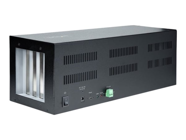 Startech 4-Slot PCIe Expansion Chassis with PCIe x2 Host Card, PCIe 2.0 - 10Gbps, External PCIe Slots for Desktops/Servers, PCI Express Expansion B...