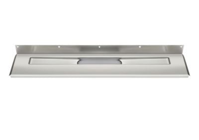 UNIDRAIN 1004 afløbsarmatur 600 mm med en vægflange. Placeres ikke op af sidevæg. Kombiner m/ClassicLine rist og ramme
