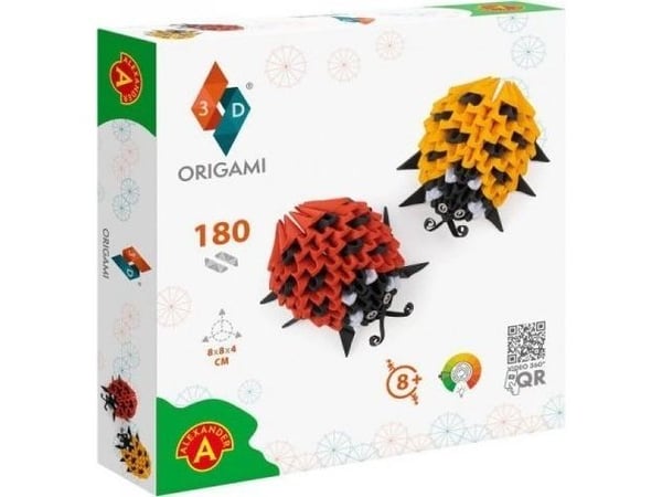 Origami 3D - leppäkerttuja