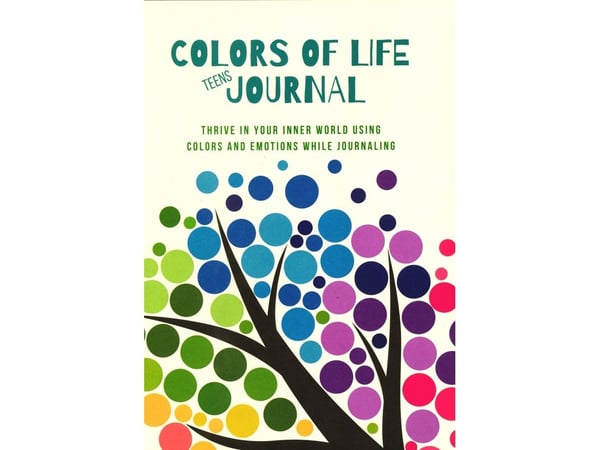 Dagbok Colors of Life för tonåringar | Lisbeth Munk Vittrup, Lone Eidseth, Sarah Asem | Kieli: Englanti