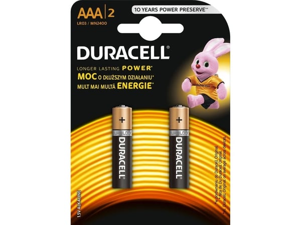 Duracell MN 2400 - Batteri AAA - Alkalisk - 1175 mAh