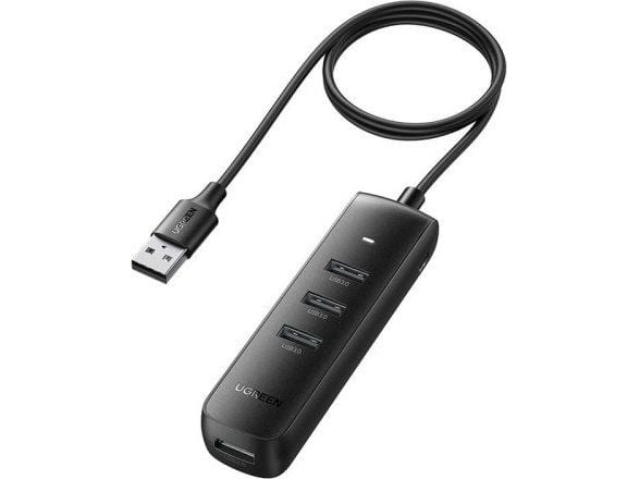 Ugreen - Hub - 4 x SuperSpeed USB 3.0 - stasjonær