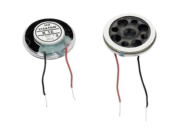 Visaton K 16 0,63 tum 1,6 cm miniatyrhögtalare 0,5 W 8 Ω