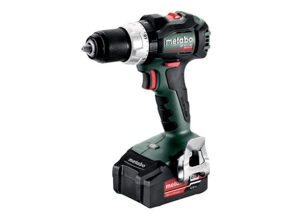 Metabo SB 18 LT BL - Hammerbor - trådløs - 2 hastigheter - nøkkelfri borhylse 13 mm - 75 N·m - 2 batterier - 18 V