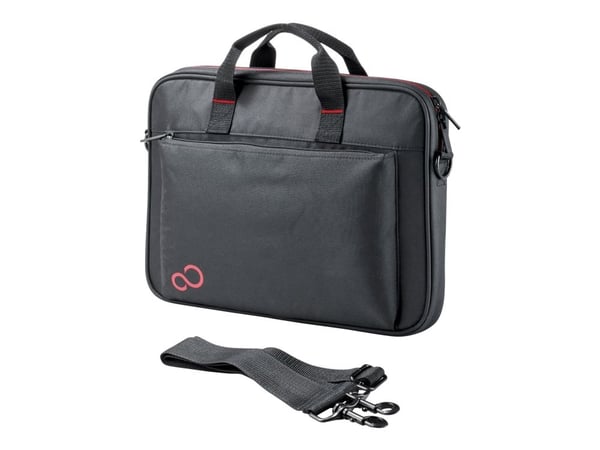 Fujitsu Top Case 14 - Notebook-väska - 14" - svart - för LIFEBOOK U7310 (14 tum), U7410 (14 tum), U9310 (14 tum), U9310x (14 tum)