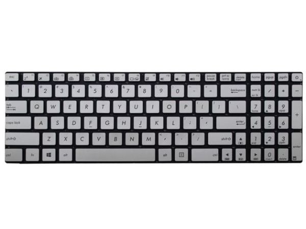 ASUS 90NB0756-R31GE0, Tastatur, Tysk, ASUS, Asus N751JM