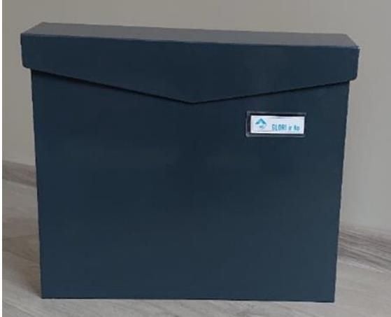 Husholdningspostkasse pd961v antrasitt