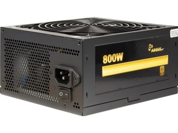 Argus GPS-800 - Strømforsyning (intern) - ATX12V 2.4 - 80 PLUS Gold - AC 100/240 V - 800 watt