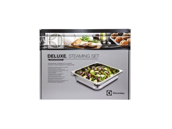 Electrolux E9OOGC23, Dampbeholder, Universell, Rustfritt stål, Ovn, Rustfritt stål, Rektangulær