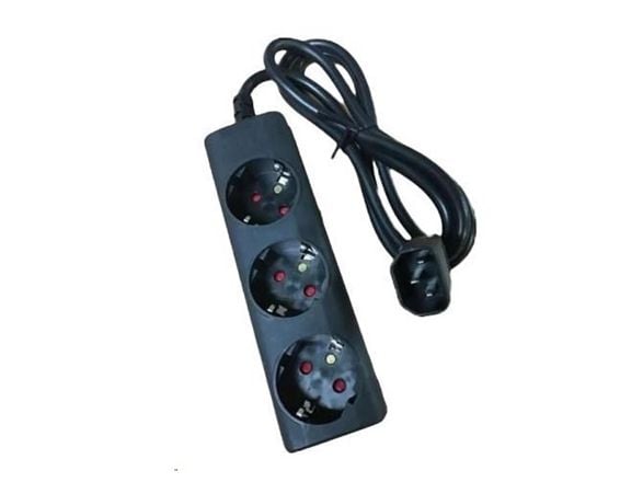Eaton 1010081, 1,7 m, C14 liitin, Virtapistoke tyyppi F, 10 A