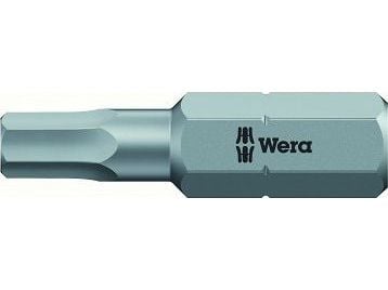 Wera 05056330001, 1 stykker, Hex (metrisk), 6 mm, 25 mm, 25,4 / 4 mm (1 / 4"), Sekskantet