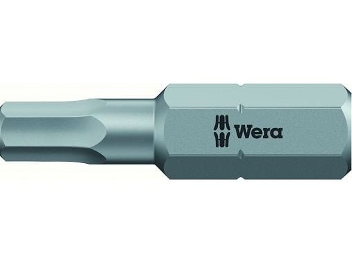 Wera 05056315001, 1 stykker, Hex (metrisk), 3 mm, 25 mm, 25,4 / 4 mm (1 / 4"), Sekskantet