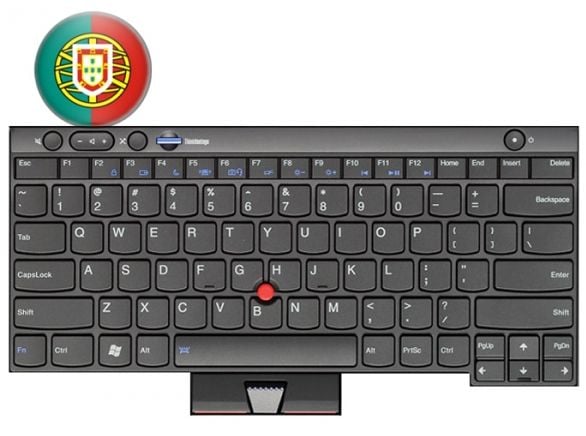 Lenovo 04W3159, Tastatur, Portugisisk, Lenovo, ThinkPad L430, L530, T430, T530, X230, W530
