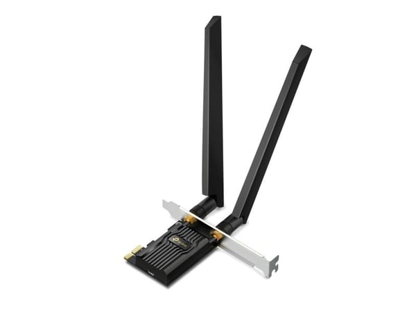TP-Link Archer TXE72E, Intern, Kabel, PCI Express, WLAN / Bluetooth, 2402 Mbit/s, Svart