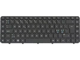 HP 604035-051, Tastatur, Fransk, Bakgrunnsbelyst tastatur, HP
