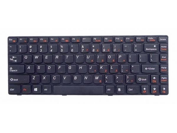 Lenovo 25207267, Tastatur, Bakgrunnsbelyst tastatur, Lenovo