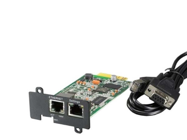 Dell - Adapter for fjernstyrt administrasjon - 100Mb LAN - 100Base-TX - karbon sort - for PowerEdge 1950, 29XX, R410, R610, R710, T100, T110, T310,...