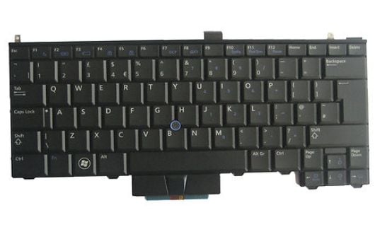 DELL N1F1P, Tastatur, Engelsk, Bakgrunnsbelyst tastatur, DELL, Latitude E4310