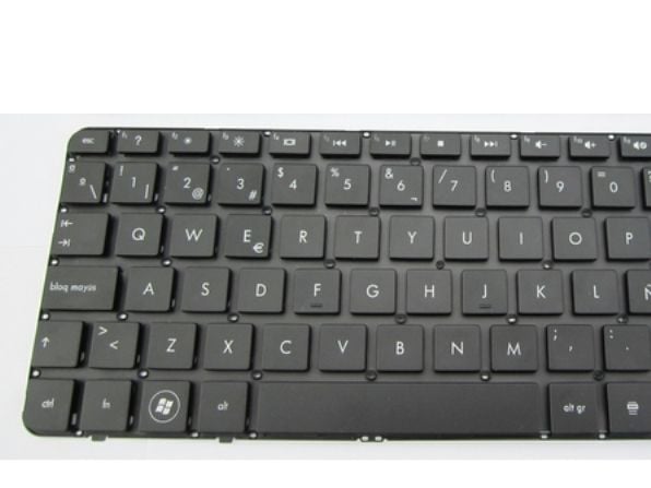 HP 594709-B31, Tastatur, US International, HP, mini 210