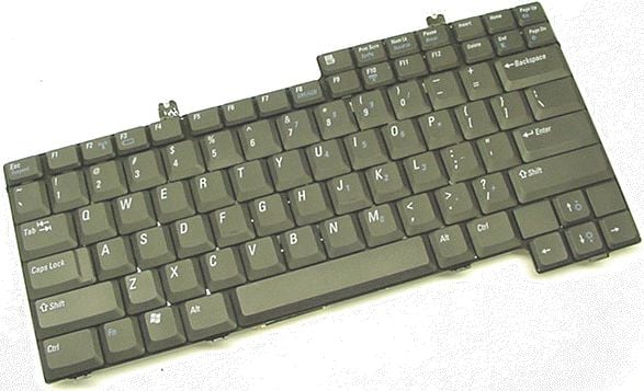 DELL OH5639, Tangentbord, Engelsk, DELL, Latitude D510
