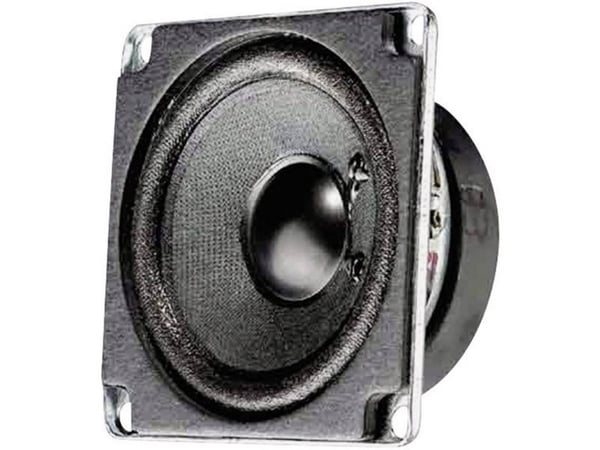 Visaton FRWS 5, Full rekkevidde, 4 W, Rektangulær, 10 W, 8 O, 150 - 20000 Hz