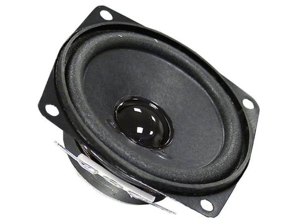 Visaton VS-FR7/4, Ledningsført, 5 W, 130 - 20000 Hz, 4 ohm (O), Sort