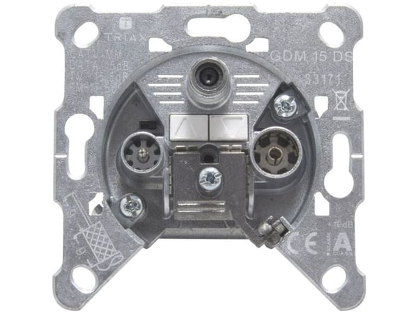 Triax GDM 15, Tyyppi F, Metallinen, 104 g, 70 mm, 40 mm, 70 mm
