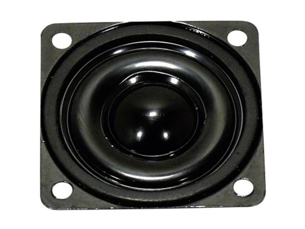 Visaton K 40 SQ, 0,5 W, Suorakulmainen, 1 W, 8 O, 300 - 20000 Hz, Musta