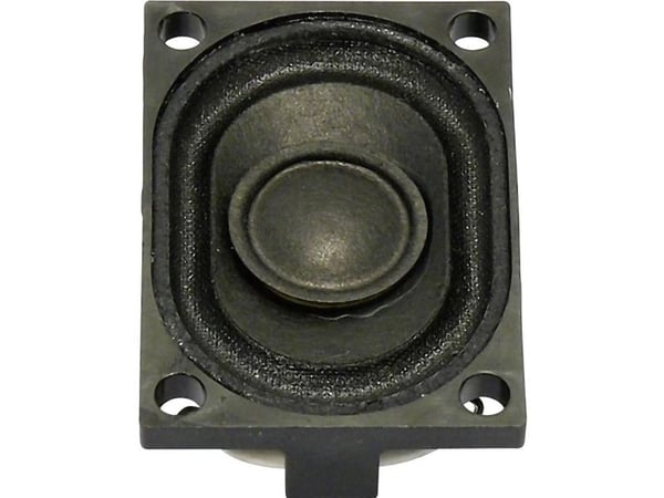 Visaton K 28.40, Full rekkevidde, 2 W, Rektangulær, 3 W, 8 O, 230 - 20000 Hz