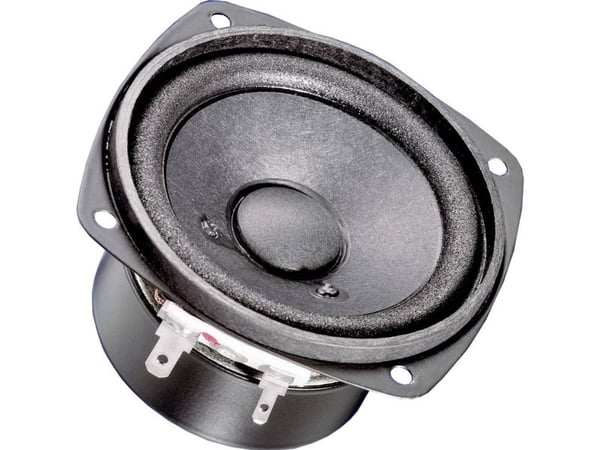 Visaton VS-F8SC/8, 1.0 kanaler, 20 W, 80–15000 Hz, 8 O, Sort