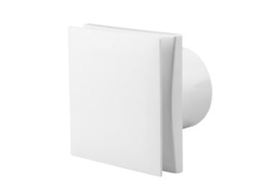 Ventilator Fresh 100, standardmodel med indbygget vindstop. Luftmængde 88 m³/h. Mål 160x160/Ø100 mm.