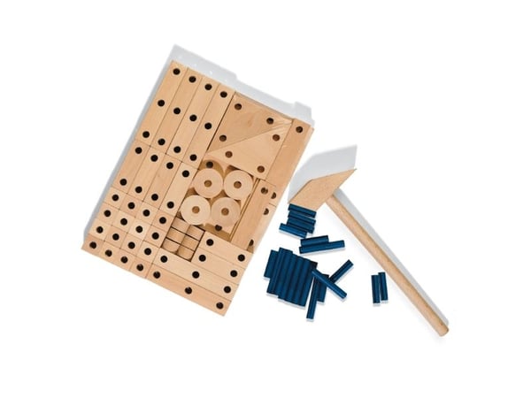 SES Creative Carpentry Playset, Pysselsats för barn, 3 År, Trä, 1 styck, 396,7 g
