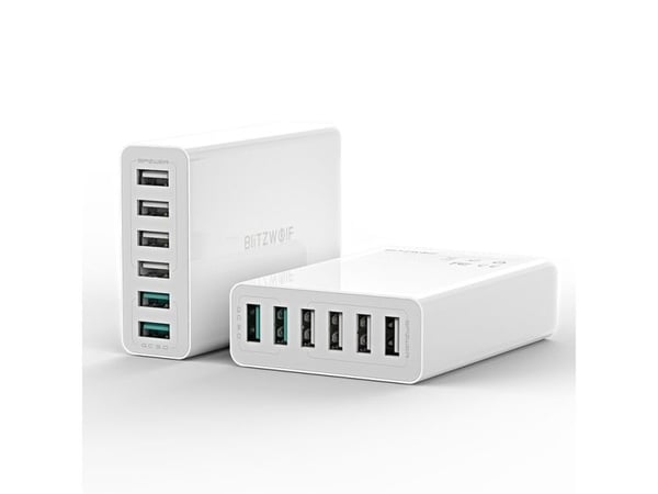 BlitzWolf BW-S15, Innendørs, AC, 12 V, 1,5 m, Hvit